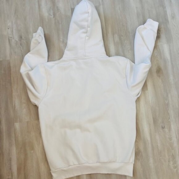 Carhartt WIP Happy Script Sweat Hoodie White Men’s Size S - Picture 5 of 6